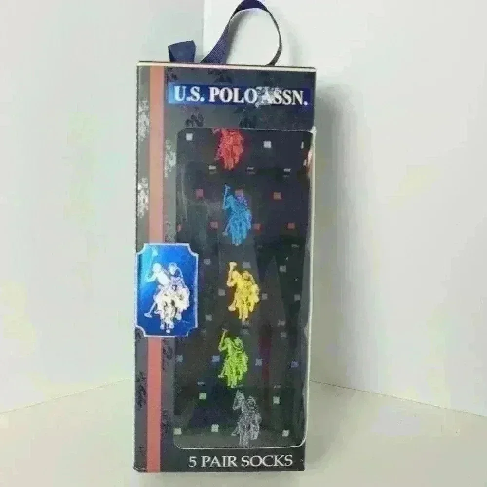 U.S. Polo Assn.Men's 5 Pair Socks